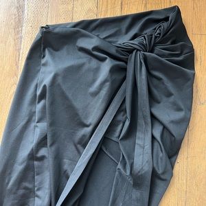 Beautiful black open skirt